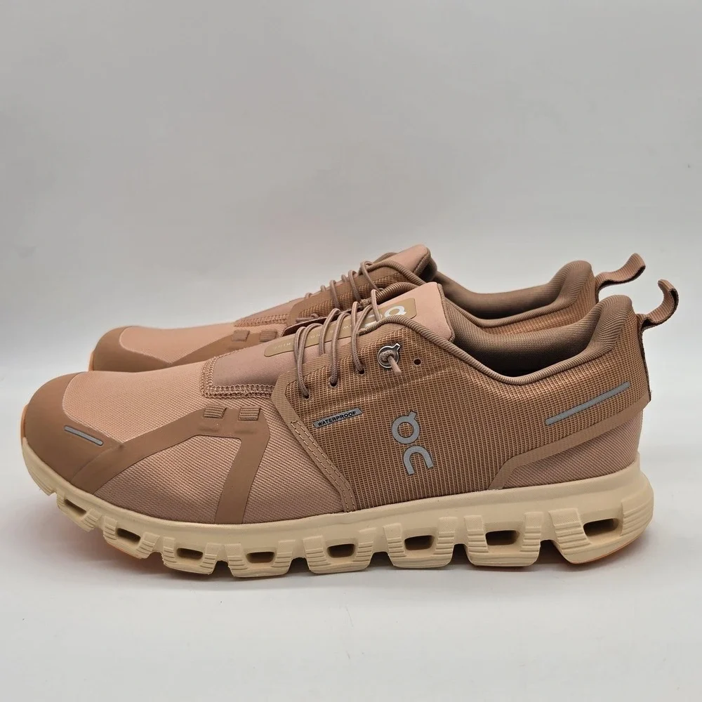 On Running Cloud Shoes Womens Size 11 Sandstone Waterproof CloudTec Running